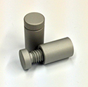 Stand-Offs Aluminum .5  Satin Silver (4)